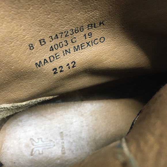 Womens Frye Motorcycle Boots - Picture 3 of 6